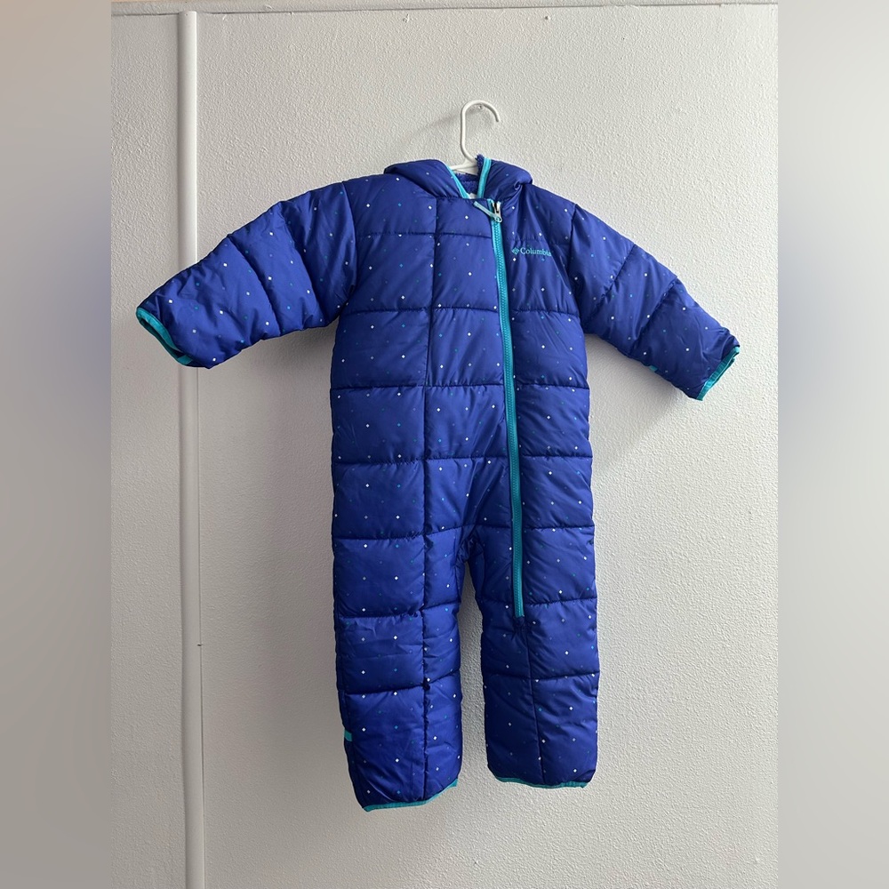 Columbia baby snowsuit